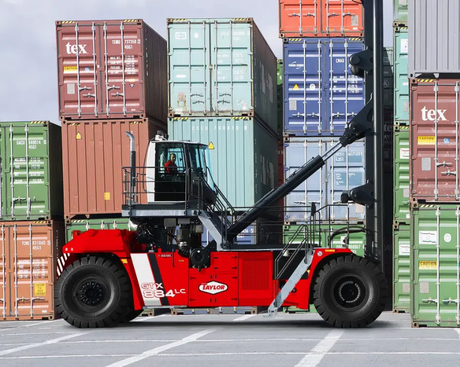 Taylor GTX-884LC Loaded Container Handler Container Handler