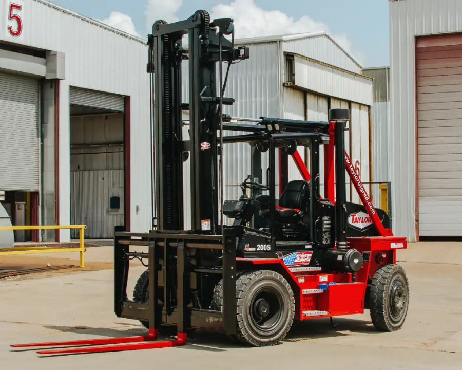 Taylor X-200S 24-in. Load Center Pneumatic Tire Forklift