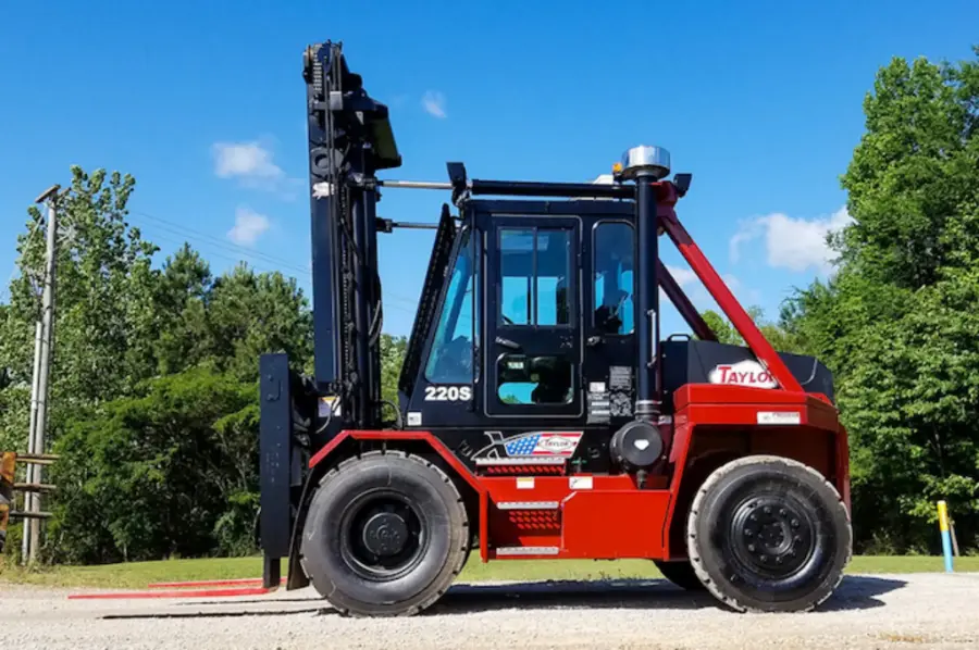 Taylor X-220S 24-in. Load Center Pneumatic Tire Forklift