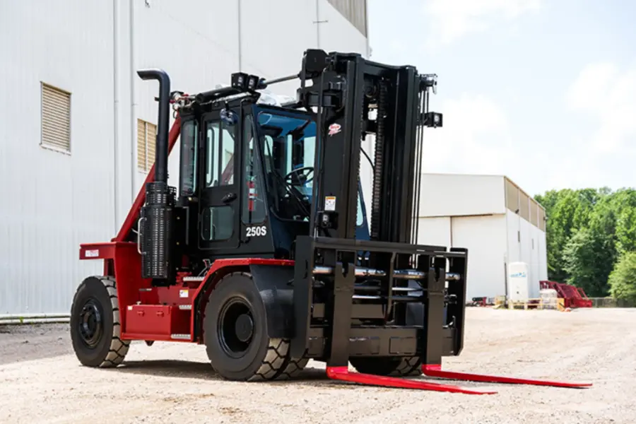 Taylor X-250S 24-in. Load Center Pneumatic Tire Forklift