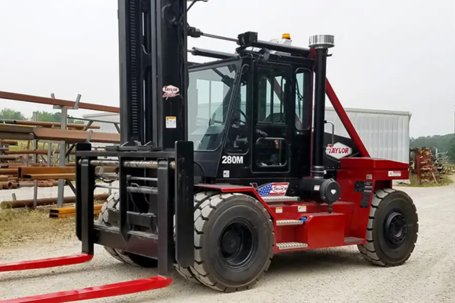 Taylor X-280M 24-in. Load Center Pneumatic Tire Forklift