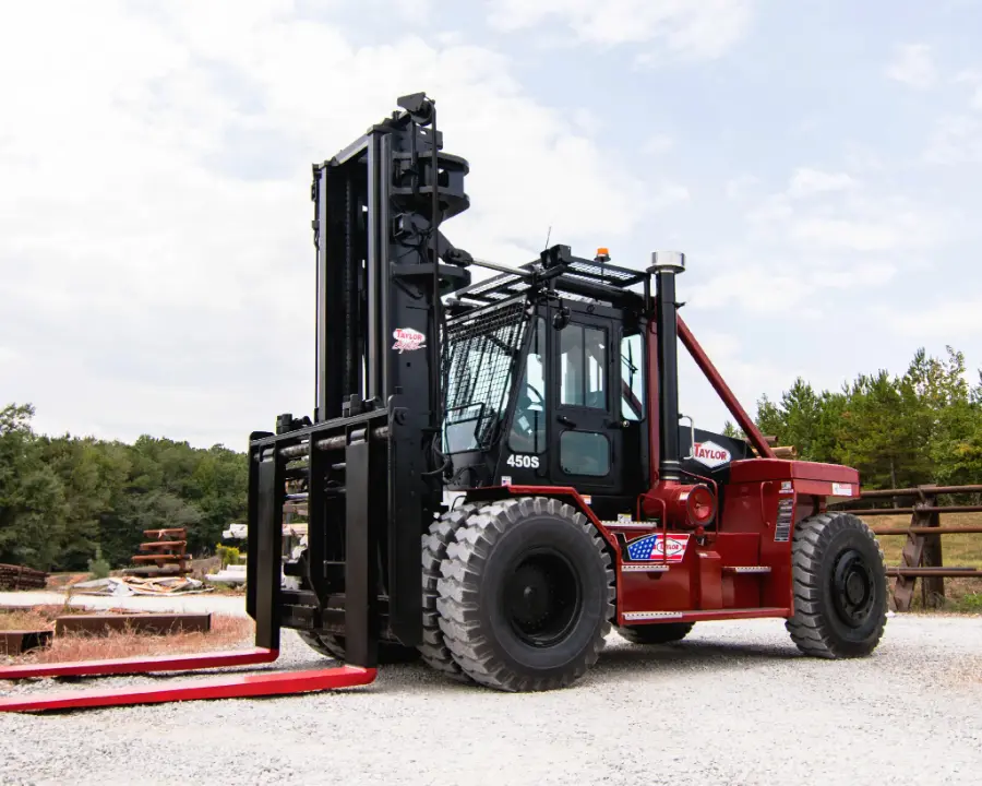 Taylor X-450S 36-in. Load Center Pneumatic Tire Forklift