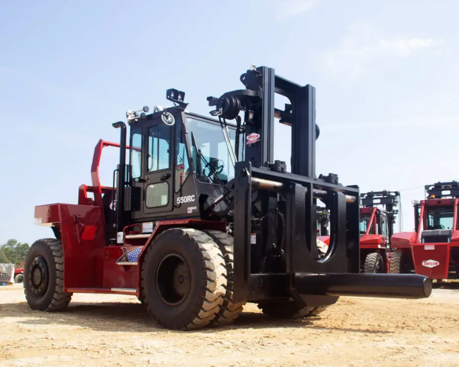 Taylor X-550RC Removable Counterweight Specialty Truck