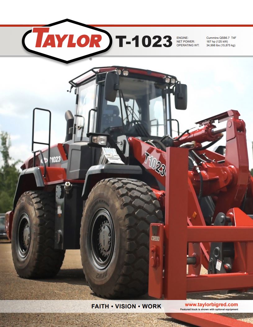 Taylor T-1025V Brochure