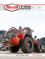 Taylor T-1035V Recycler Brochure