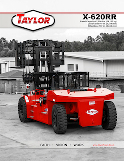 Taylor X-620RR Brochure