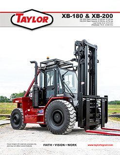 Taylor XB-180S Brochure