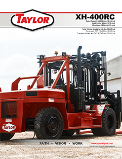 Taylor XH-400RC Brochure