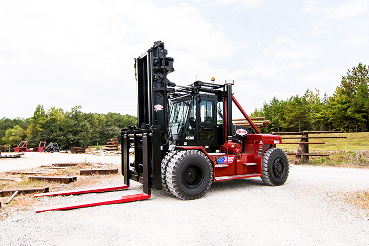 Heavy Duty Forklift 36 In Lc Pneumatic Tire Forklifts Taylor X 450s
